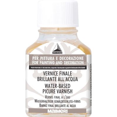 Vernice finale brillante all'acqua
